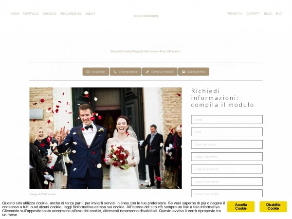 Fotografo matrimonio professionista a Venezia