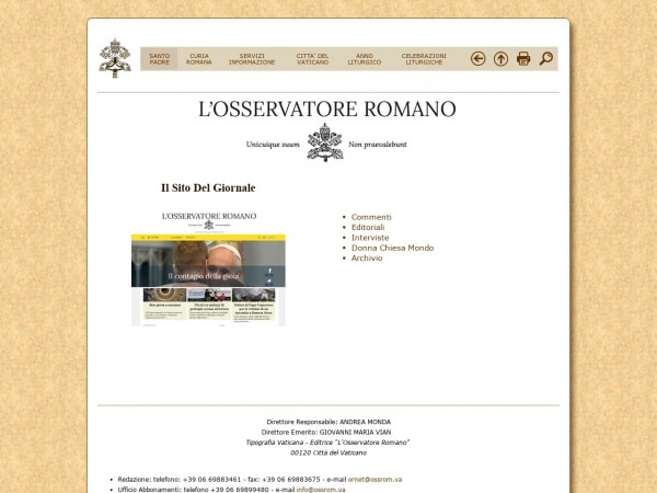 L’Osservatore Romano